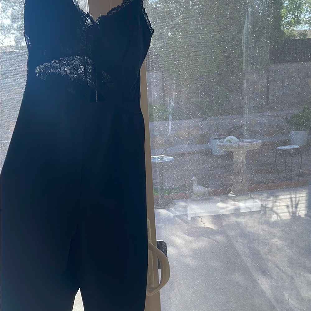 J for Justify Black Lace Detail Outfit